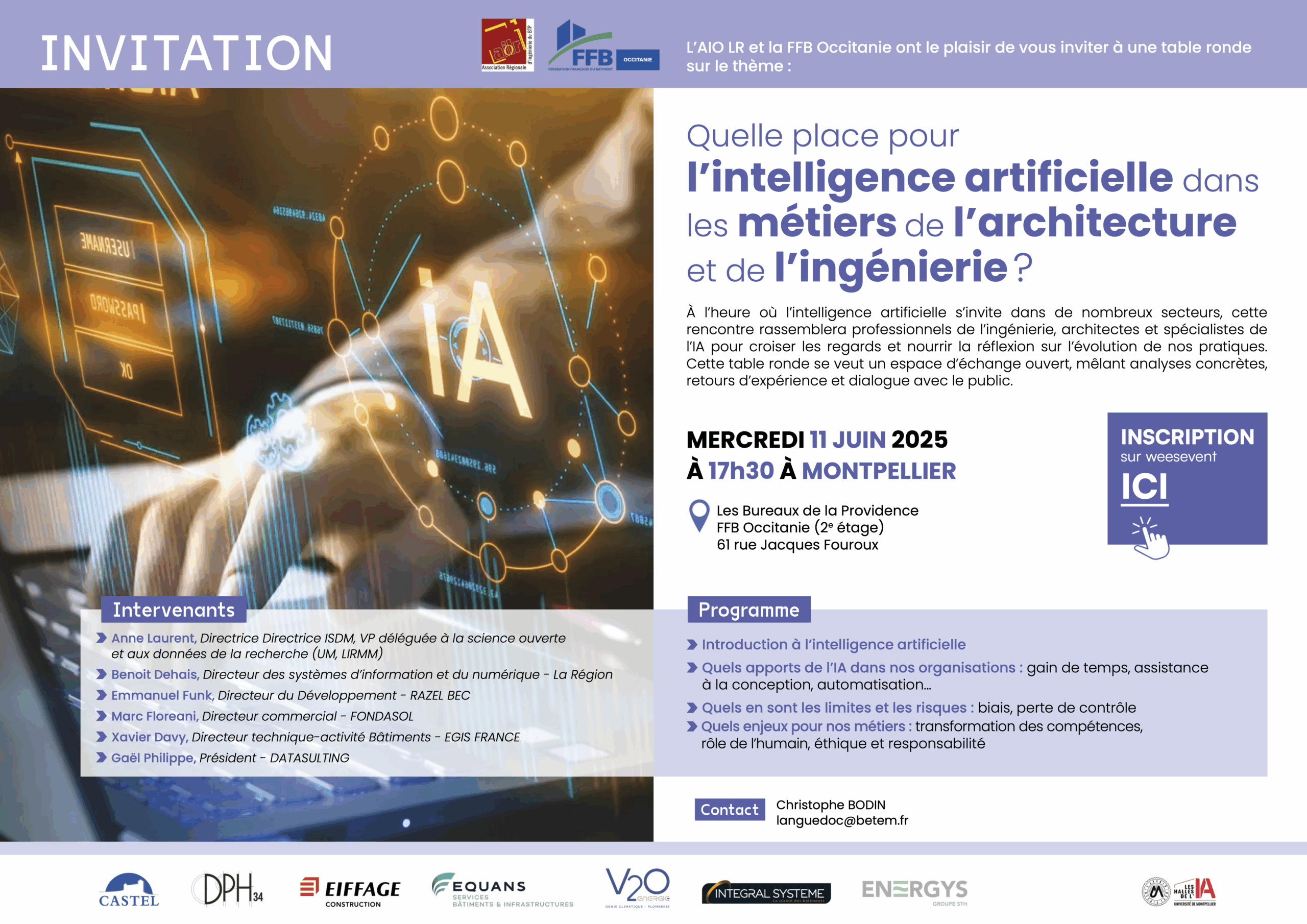 Quelle place pour l’intelligence artificielle dans les métiers de l’architecture et de l’ingénierie?
