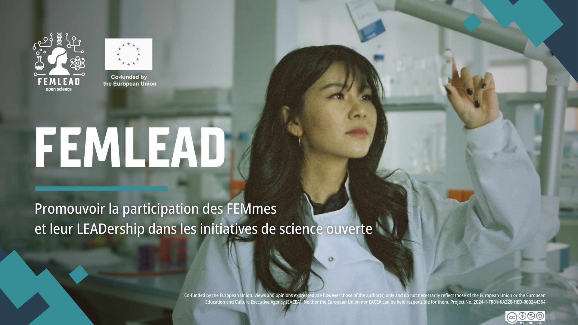 Promouvoir la participation des FEMmes et leur LEADership dans les initiatives de science ouverte