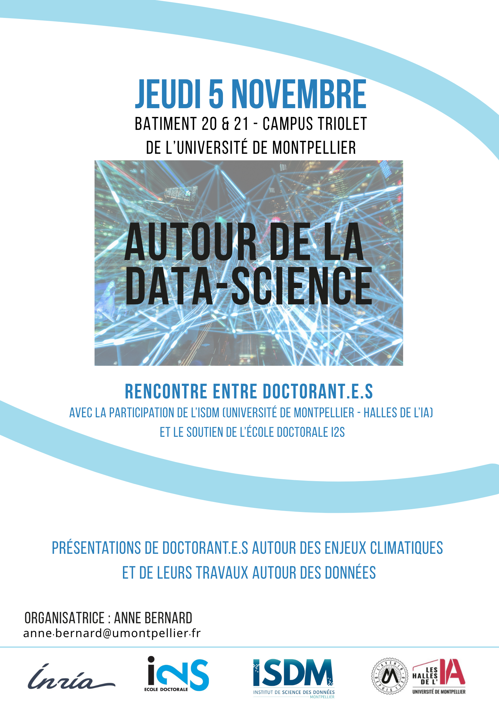Séminaire des doctorants "Autour de la data science"