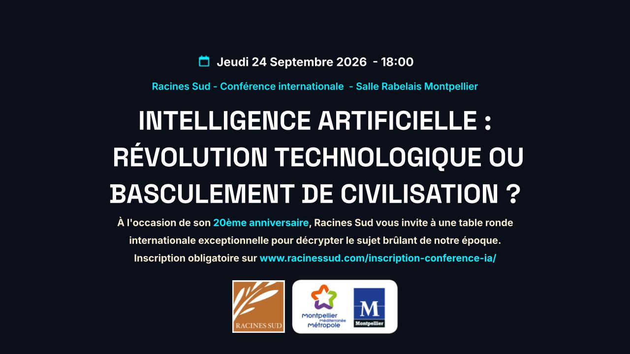 L'IA : Révolution technologique ou Basculement de civilisation ?